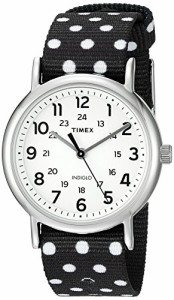 腕時計 タイメックス レディース Timex Women's TW2P86600 Weekender Reversible Black/White Dots Nyl