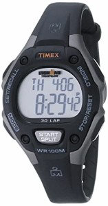 腕時計 タイメックス レディース Timex Unisex T5E961 Ironman Classic 30 Mid-Size Black/Gray Resin 