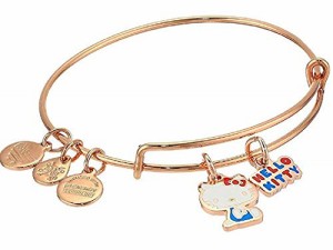 アレックスアンドアニ アメリカ アクセサリー Alex and Ani Hello Kitty Duo Charm Bangle Brace