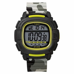 腕時計 タイメックス メンズ Timex Men's TW5M26600 Command 47mm Gray Camo/Black Silicone Strap Watch