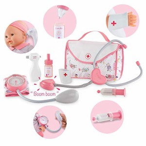 コロール 赤ちゃん 人形 Corolle - Mon Grand Poupon Large Doctor Set - Pretend Play Set for 14" & 17" 