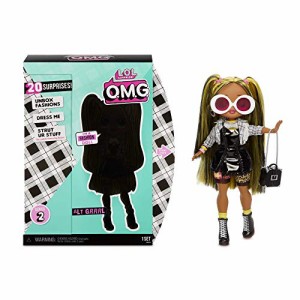 エルオーエルサプライズ 人形 ドール L.O.L. Surprise! O.M.G. Alt Grrrl Fashion Doll with 20 Surp