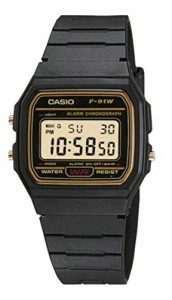 腕時計 カシオ メンズ Casio Mens Digital Watch with Resin Strap F-91WG-9QER