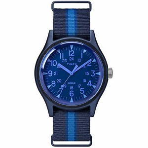 腕時計 タイメックス メンズ Timex MK1 Aluminum California Blue Dial Canvas Strap Men's Watch TW2T25