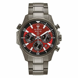 腕時計 ブローバ メンズ Bulova Men's Marine Star Series B Gray Ion Plated Stainless Steel 6-Hand Chro