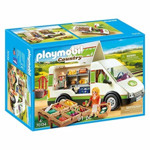 プレイモービル ブロック 組み立て Playmobil Mobile Farm Market