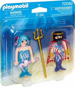 プレイモービル ブロック 組み立て PLAYMOBIL 70082 DuoPack Sea King and Mermaid