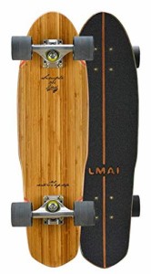 スタンダードスケートボード スケボー 海外モデル LMAI 27" Bamboo Wood Cruiser Complete Ska