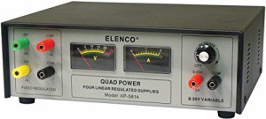 エレンコ ロボット 電子工作 Elenco Quad Power Solid-state DC Power Supply
