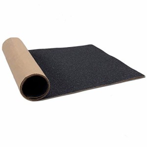 デッキテープ グリップテープ スケボー ZUEXT 11" x 44" Black Skateboard Grip Tape Sheet, Bubble