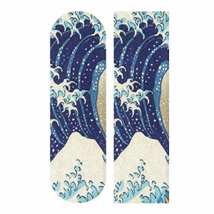 デッキテープ グリップテープ スケボー FENNEN Blue Sea Wave Monster Skateboard Grip Tape Sheets