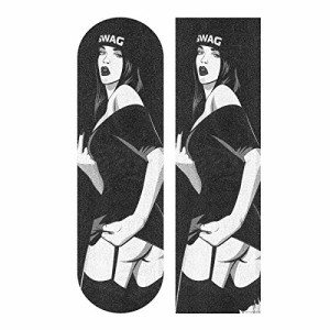 デッキテープ グリップテープ スケボー Hupery Sexy Rap Music Girl Skateboard Grip Tape Longboar
