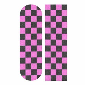 デッキテープ グリップテープ スケボー YYZZH Pink Checkered Gingham Print Plaid Pattern Square 