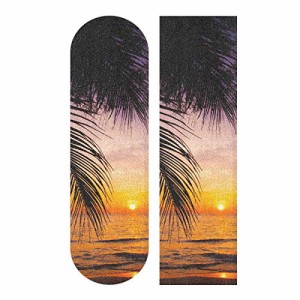 デッキテープ グリップテープ スケボー YYZZH Sunset Ocean Palm Tree Tropical Summer Skateboard 