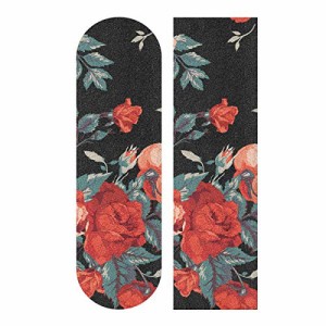 デッキテープ グリップテープ スケボー Pattern Trees Snowflakes Falling Skateboard Grip Tape Sh