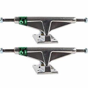 トラック スケボー スケートボード Venture Trucks Polished High Silver Skateboard Trucks - 6.14" 