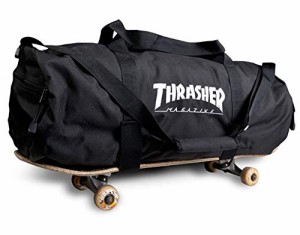 バックパック スケボー スケートボード Thrasher Magazine Embroidered Skate Mag Logo Duffle Bag 
