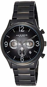 腕時計 アクリボスXXIV メンズ Akribos XXIV Men's Chronograph Watch - 3 Multifunction Subdials and Da