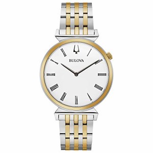 腕時計 ブローバ メンズ Bulova Classic Quartz Mens Watch, Stainless Steel , Two-Tone (Model: 98A233)