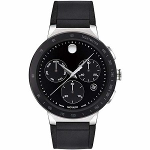 腕時計 モバード メンズ Movado Sapphire Chronograph Black Dial Men's Watch 0607240