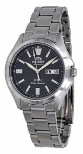 腕時計 オリエント メンズ Orient RA-AB0F10N Men's Stainless Steel 3 Star Grey Dial Luminous Index Da