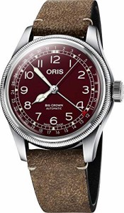 腕時計 オリス メンズ ORIS Big Crown Pointer Date RED DIAL 01 754 7741 4068-07 5 20 50