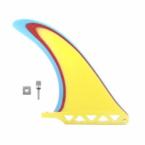 サーフィン フィン マリンスポーツ AQUBONA Surfboard Longboard Fin 7 8 9 10 Inch Single Fin - Cen