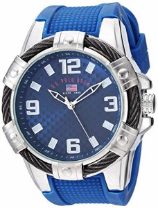 腕時計 ユーエスポロアッスン メンズ U.S. Polo Assn. Men's Sport Watch, Silver