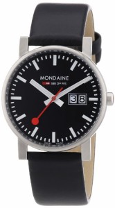 腕時計 モンディーン 北欧 Mondaine Men's A669.30300.14SBB Big Date Evo Leather Band Watch