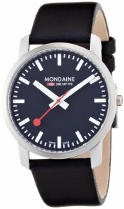 腕時計 モンディーン 北欧 Mondaine Men's A672.30350.14SBB Simply Elegant Leather Band Watch