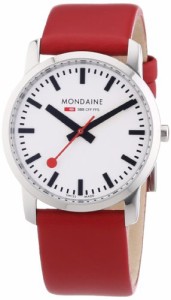 腕時計 モンディーン 北欧 Mondaine Women's A672.30351.11SBC Simply Elegant Leather Band Watch