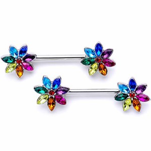 ボディキャンディー ボディピアス アメリカ Body Candy Nipplerings Piercing Women 14G 9/16" St