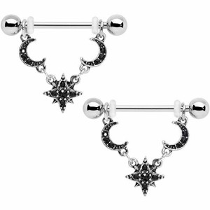 ボディキャンディー ボディピアス アメリカ Body Candy 14G Womens Nipplerings Piercing 316L St