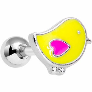 ボディキャンディー ボディピアス アメリカ Body Candy 16G Unisex Stainless Steel Yellow Pink 