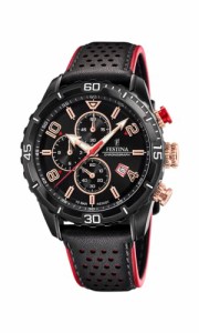 腕時計 フェスティナ フェスティーナ Festina F20519/4 Men's Analogue Quartz Watch with Leather S