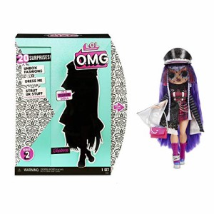 エルオーエルサプライズ 人形 ドール L.O.L. Surprise! O.M.G. Shadow Fashion Doll with 20 Surpris