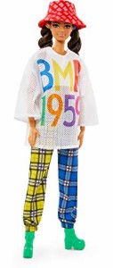 バービー バービー人形 ファッショニスタ Barbie BMR1959 Fully Poseable Fashion Doll (Brunette,