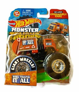 ホットウィール Hot Wheels モンスタートラック ウィル・トラッシュ・イット・オール47/75 クラッシ