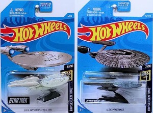 ホットウィール マテル ミニカー Hot Wheels 2019 HW Screen Time - Star Trek U.S.S. Enterprise NCC-