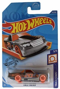 ホットウィール マテル ミニカー Hot Wheels Track Stars 5/5 Circle Trucker 131/250, Silver/Orange