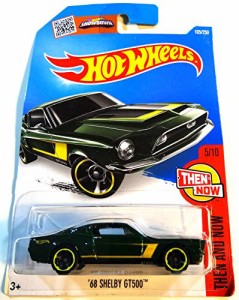 ホットウィール マテル ミニカー Hot Wheels, 2016 Then and Now, '68 Shelby GT500 [Green] Die-Cast 