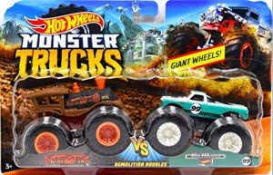 ホットウィール Hot Wheels モンスタートラック デモリションダブルス  ロコパンクvsピュアマッス