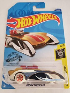 ホットウィール マテル ミニカー Hot Wheels 2020 Experimotors Rockin' Santa Sled 53/250, Bronze