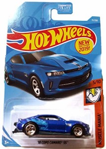 ホットウィール マテル ミニカー Hot Wheels 2019 Muscle Mania 5/10 - Blue '18 Copo Carmo SS #71/25