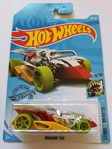 ホットウィール マテル ミニカー Hot Wheels 2019 Street Beasts - Draggin' Tail, Red 191/250