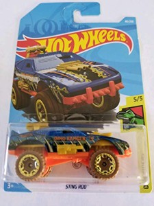 ホットウィール マテル ミニカー Hot Wheels 2019 Treasure Hunt Dino Riders 5/5 - Sting Rod