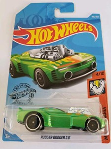 ホットウィール マテル ミニカー Hot Wheels 2019 Muscle Mania Rodger Dodger 2.0, 195/250 Green