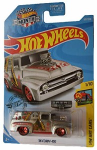 ホットウィール マテル ミニカー Hot Wheels Art Cars 1/10 Zamac '56 Ford F 100 187/250 [2019 Month