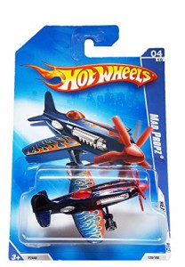 ホットウィール マテル ミニカー Hot Wheels 2009 Mad Propz Heat Fleet 120/190 Plane by Mattel