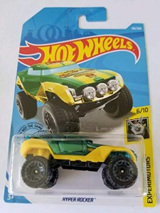 ホットウィール マテル ミニカー Hot Wheels 2019 Experimotors - Hyper Rocker, Green 126/250